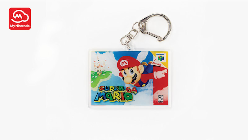 Nintendo new arrivals switch keyring